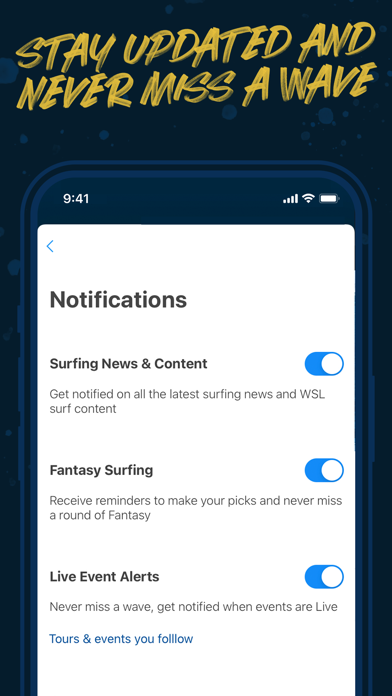 World Surf League screenshot 1