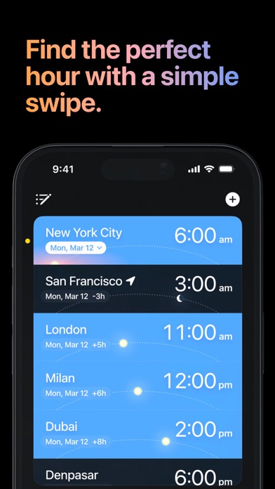 World Time Clock Master screenshot 3