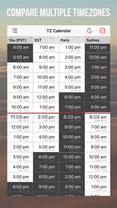 World Timezone Calendar screenshot 5