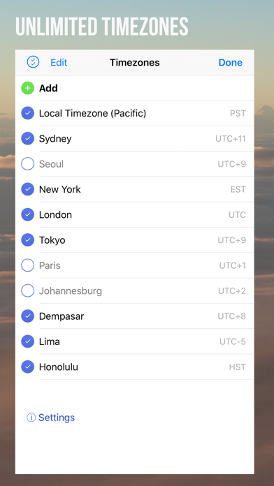 World Timezone Calendar screenshot 4