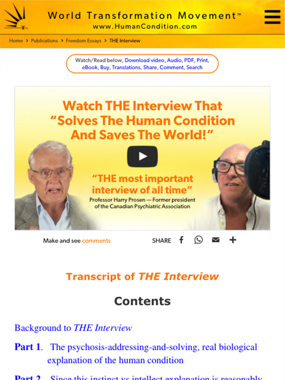 World Transformation Movement screenshot 8