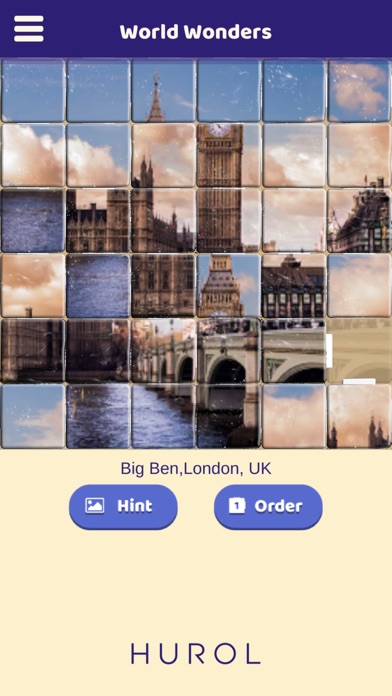 World Wonders Sliding Puzzle screenshot 2