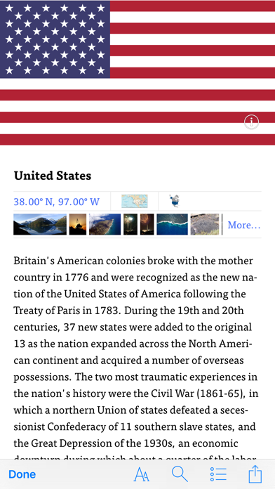 WorldABC Blue — The CIA World FactBook screenshot 4