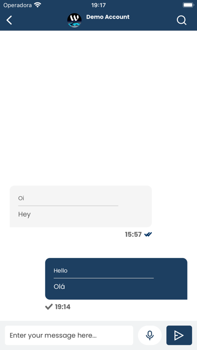 WorldConnect Messenger screenshot 1