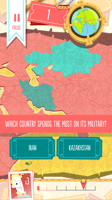 Worldly - Countries Quiz! screenshot 2