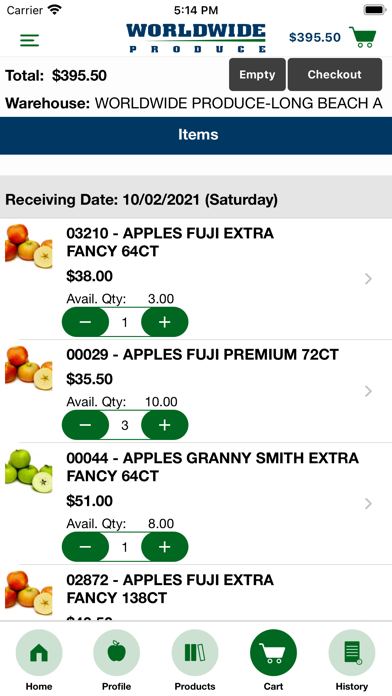 Worldwide Produce Checkout screenshot 2
