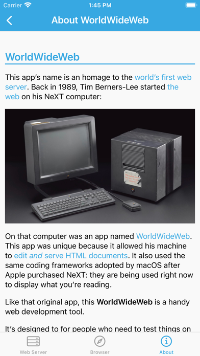 WorldWideWeb – Mobile screenshot 3