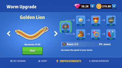 Worm Hunt: slither snake arena screenshot 4