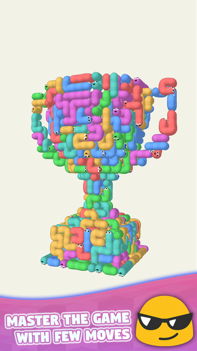 Worm Stack: Tap Away 3D screenshot 2