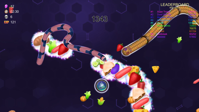 Worm.io - Snake & Worm IO Game screenshot 3