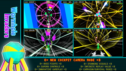 Wormhole Invaders :Shoot'em up screenshot 2