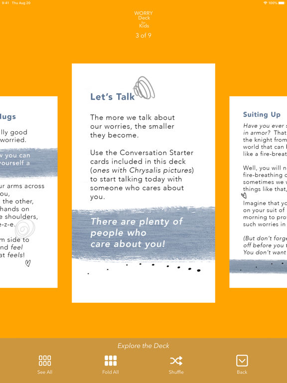 WORRY Deck for Kids screenshot 10