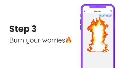 WorryBox: Burn Your Anxiety screenshot 2