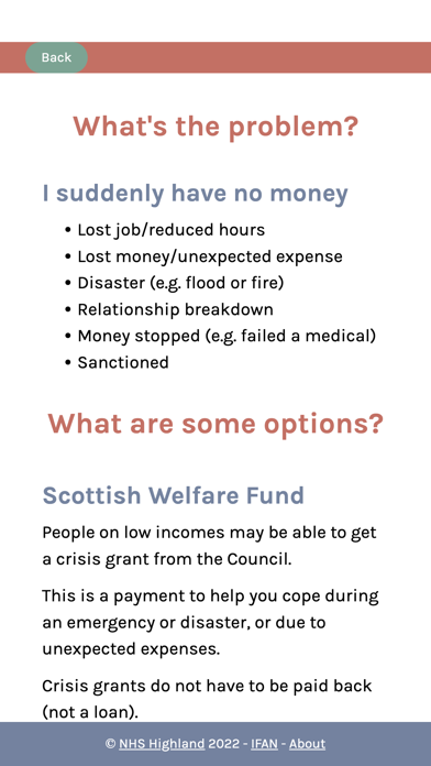Worrying About Money? Highland screenshot 3