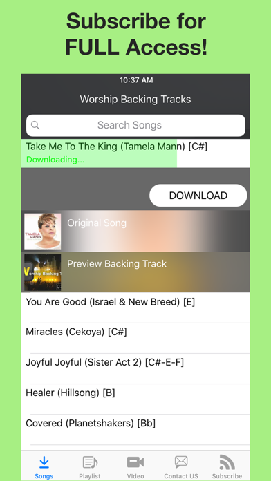 Worship Backing Tracks screenshot 5