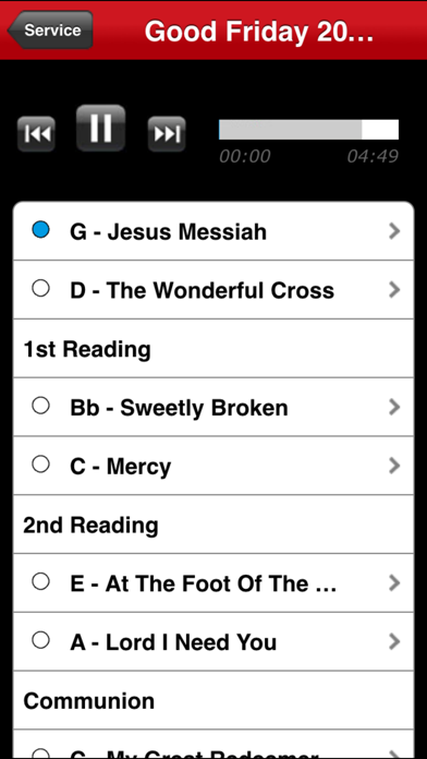 WorshipTeam screenshot 2