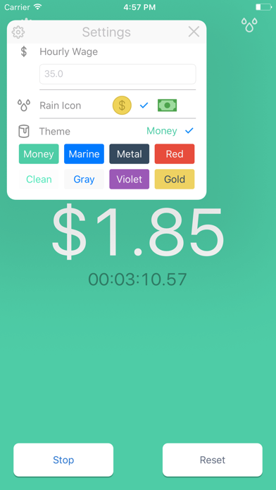 Worth - Hourly Wage Timer screenshot 3