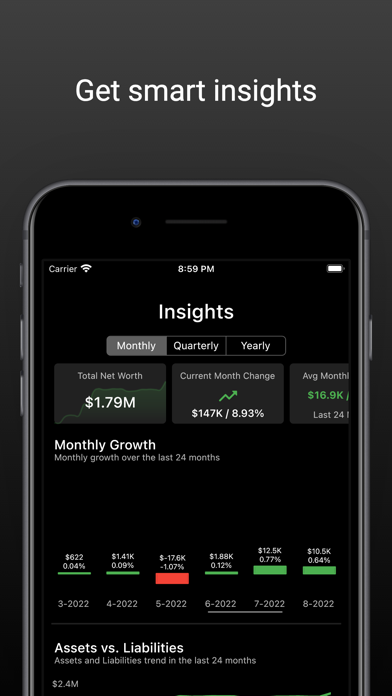 WorthTracker screenshot 1