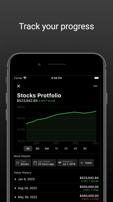 WorthTracker screenshot 2