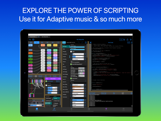 Wotja: Live Generative Music screenshot 2