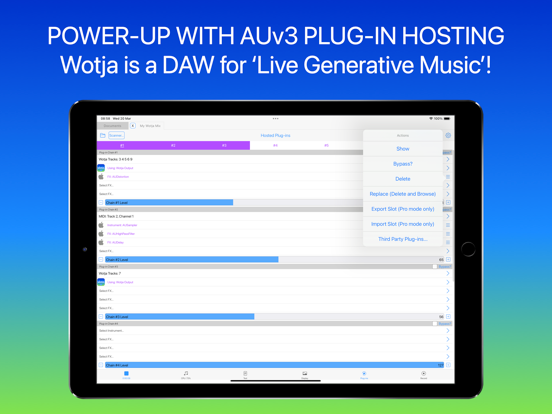 Wotja: Live Generative Music screenshot 5
