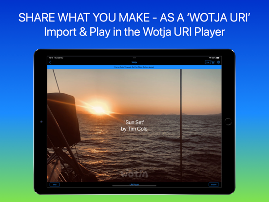 Wotja: Live Generative Music screenshot 3