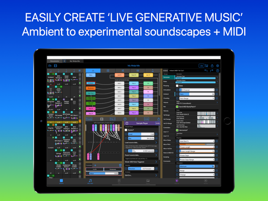 Wotja: Live Generative Music screenshot 9