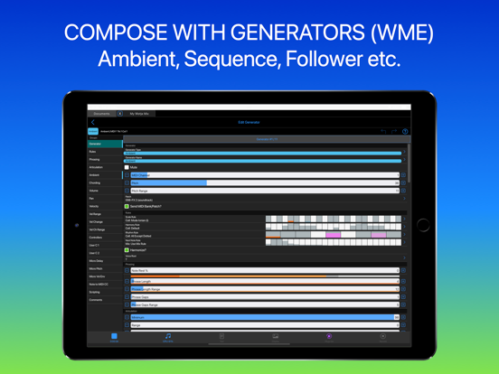 Wotja: Live Generative Music screenshot 8