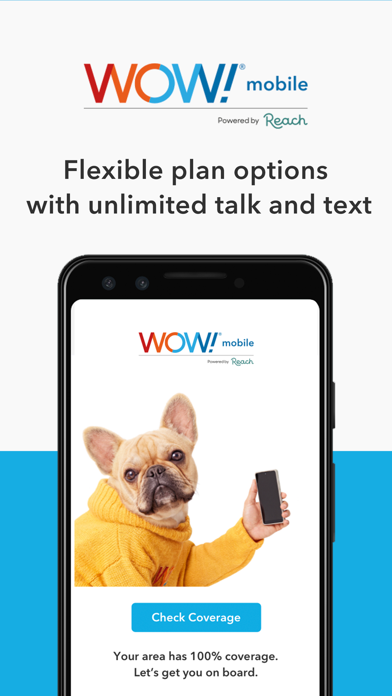 WOW! mobile powered by Reach screenshot 2