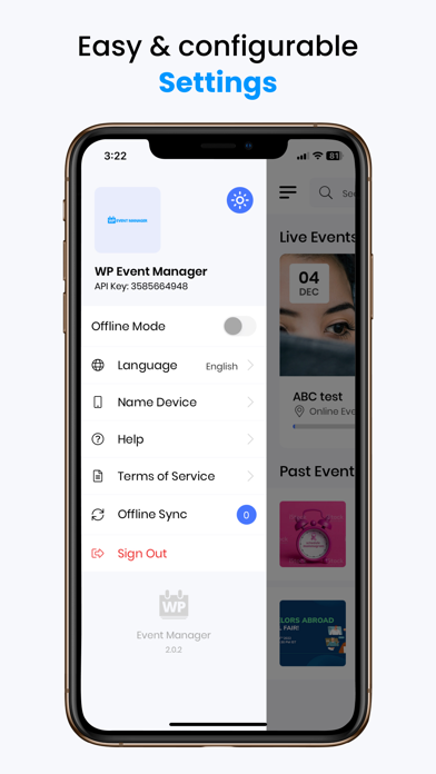 WP Event Manager screenshot 1