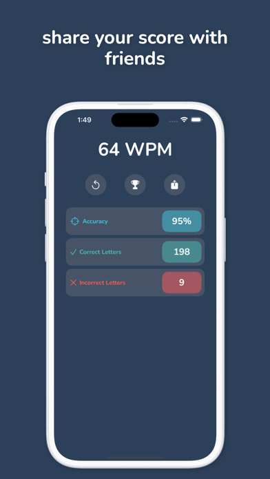 wpm - words per minute screenshot 1