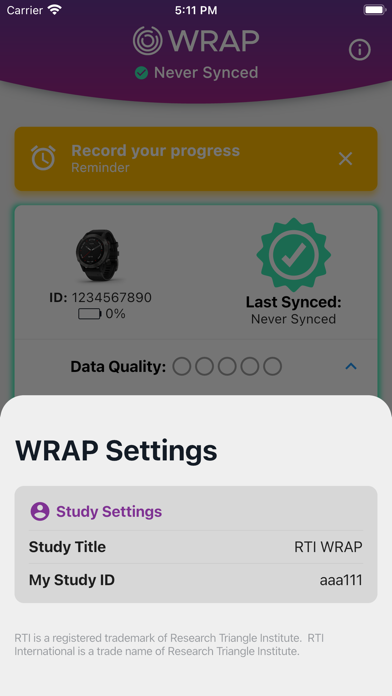 WRAP™ screenshot 1