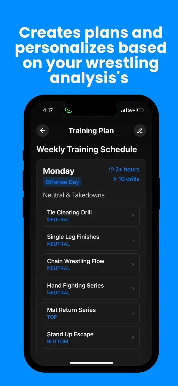 Wrestle AI screenshot 2