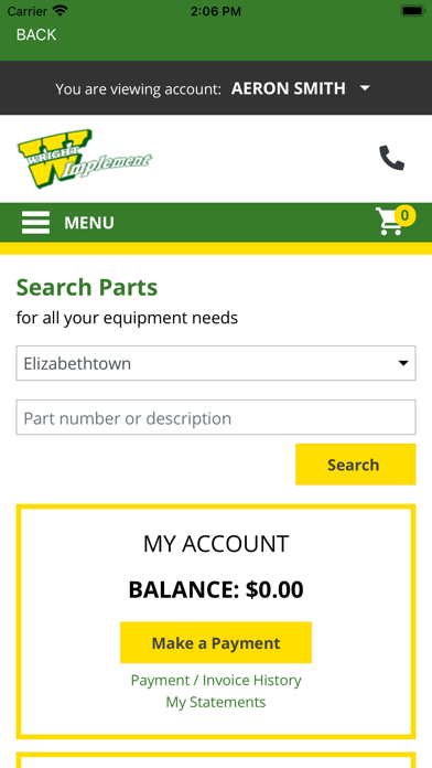 Wright Portal screenshot 2