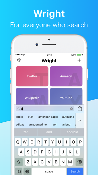 Wright - Search App screenshot 1