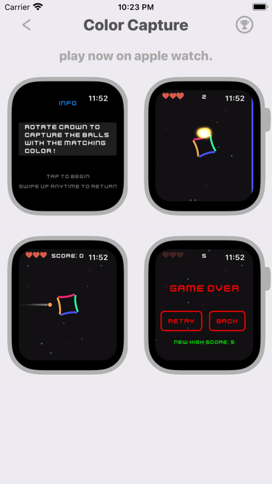 Wrist Arcade 10-in-1 screenshot 2