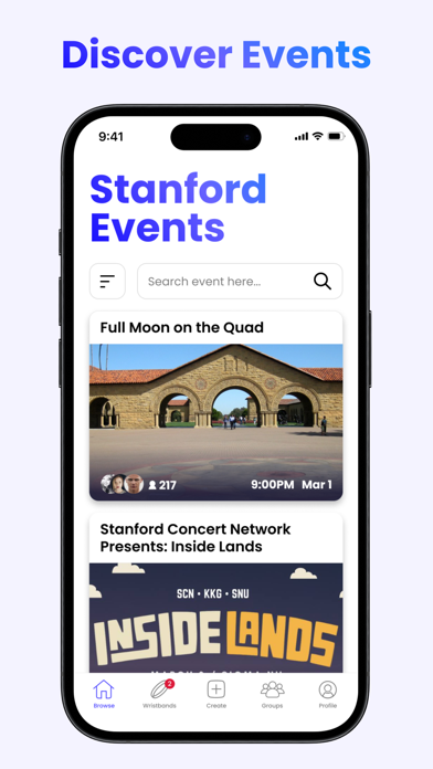 Wristband Events screenshot 4