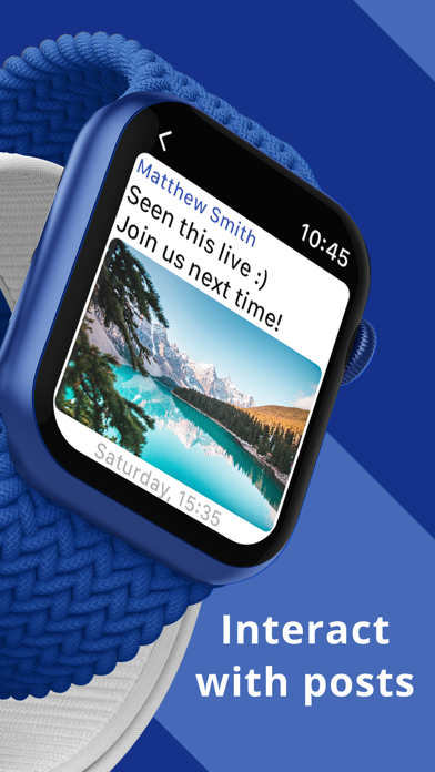 WristWeb for Facebook screenshot 4