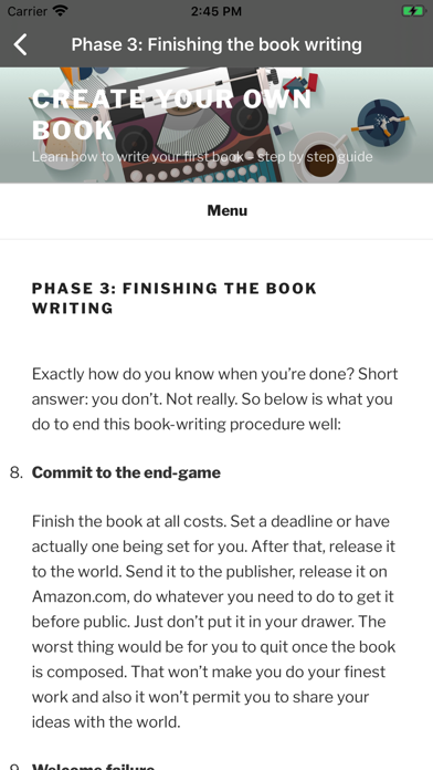 Write a Book: New Writer Guide screenshot 3
