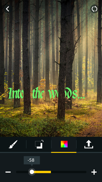 Write Behind Text On Photo.s screenshot 3
