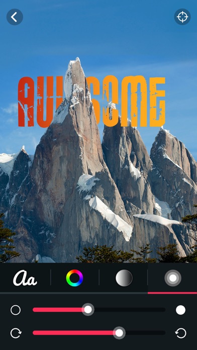 Write Behind Text On Photo.s screenshot 2