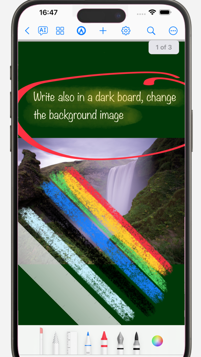 Write on PDF - White board screenshot 1