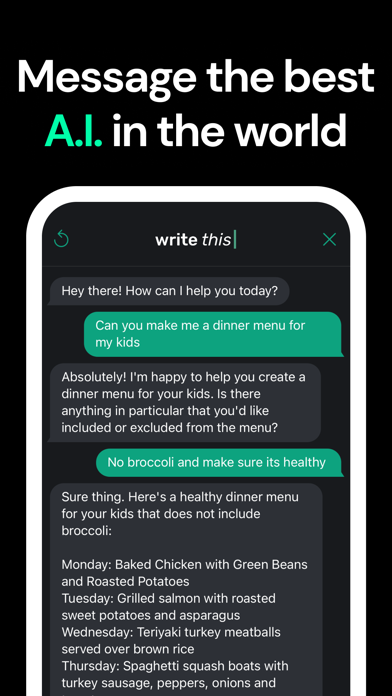Write This - AI Text Generator screenshot 2