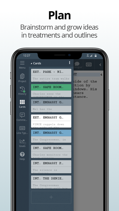 WriterDuet screenshot 2