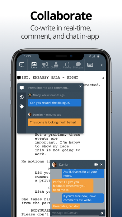 WriterDuet screenshot 3