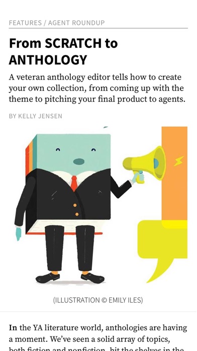 Writer's Digest Magazine screenshot 1