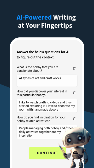 Writing AI - Essay Assistant screenshot 3