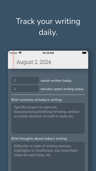 Writing Companion screenshot 1