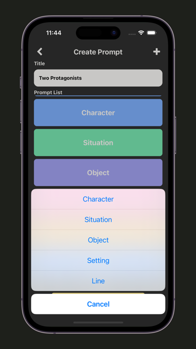 Writing Prompt Generator screenshot 3