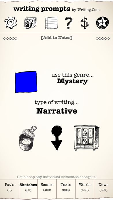 Writing Prompts screenshot 5